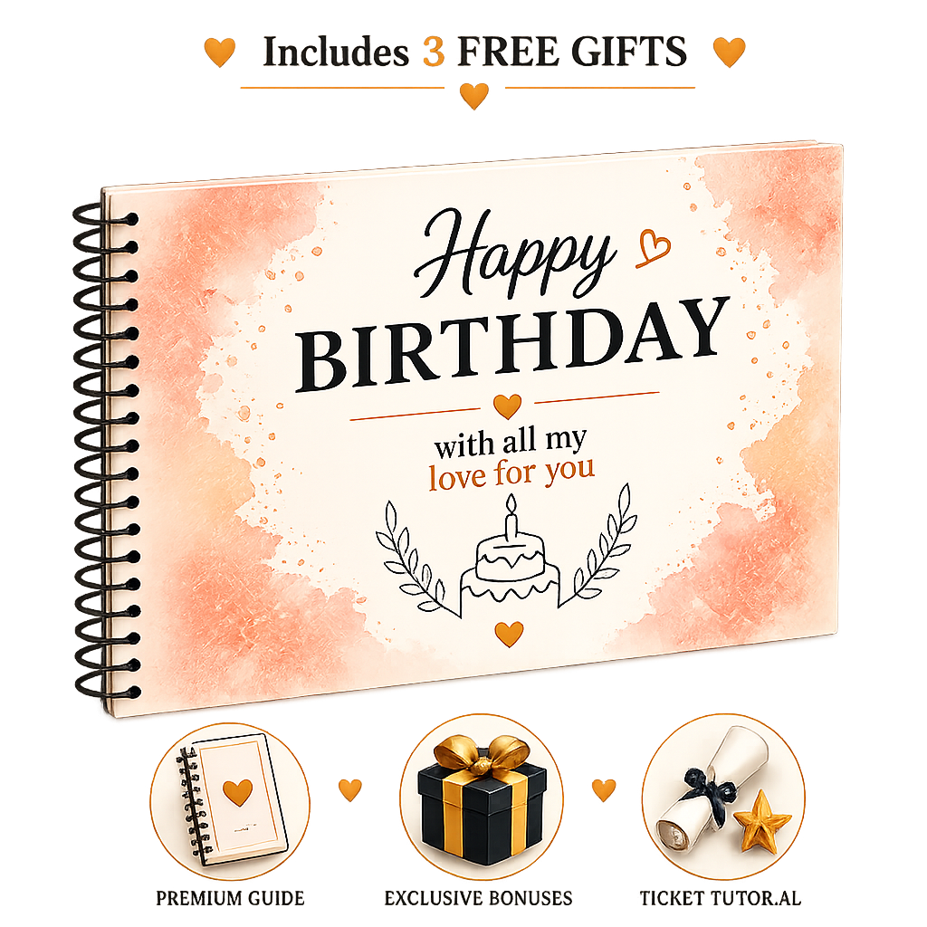 “Happy Birthday” Printable Album