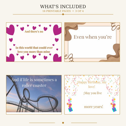 “Happy Birthday” Printable Album